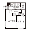 ecoa北27条　エコア北27条 1LDKの間取り