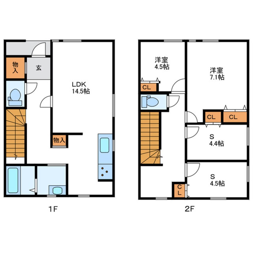 間取図 スウェーデンハウス麻生　