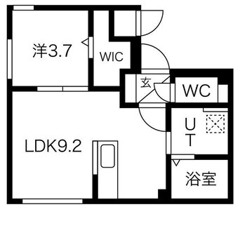 間取図 SERAM北9条　セラム北9条