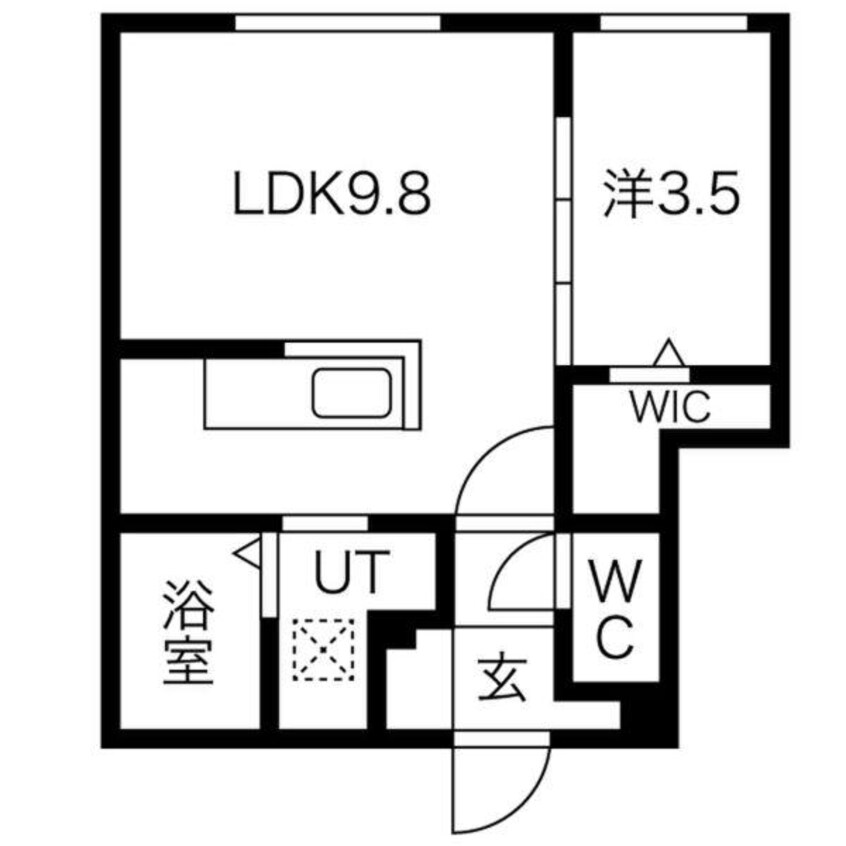 間取図 SERAM北9条　セラム北9条