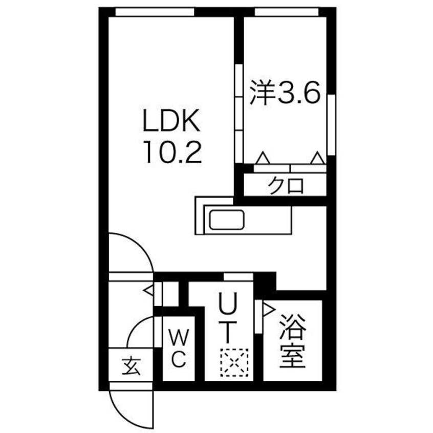 間取図 ASTAGE北9条　アステージ北9条