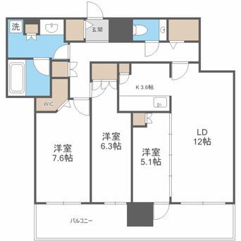 間取図 ONE札幌ステーションタワー