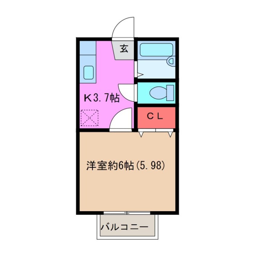 間取図 グリーンハート