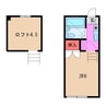 コーポS＆S-2 1Kの間取り