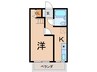 コーポS＆S-3 1Kの間取り