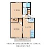 シェルヒープ　B 2DKの間取り