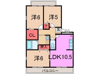 間取図 ソシア