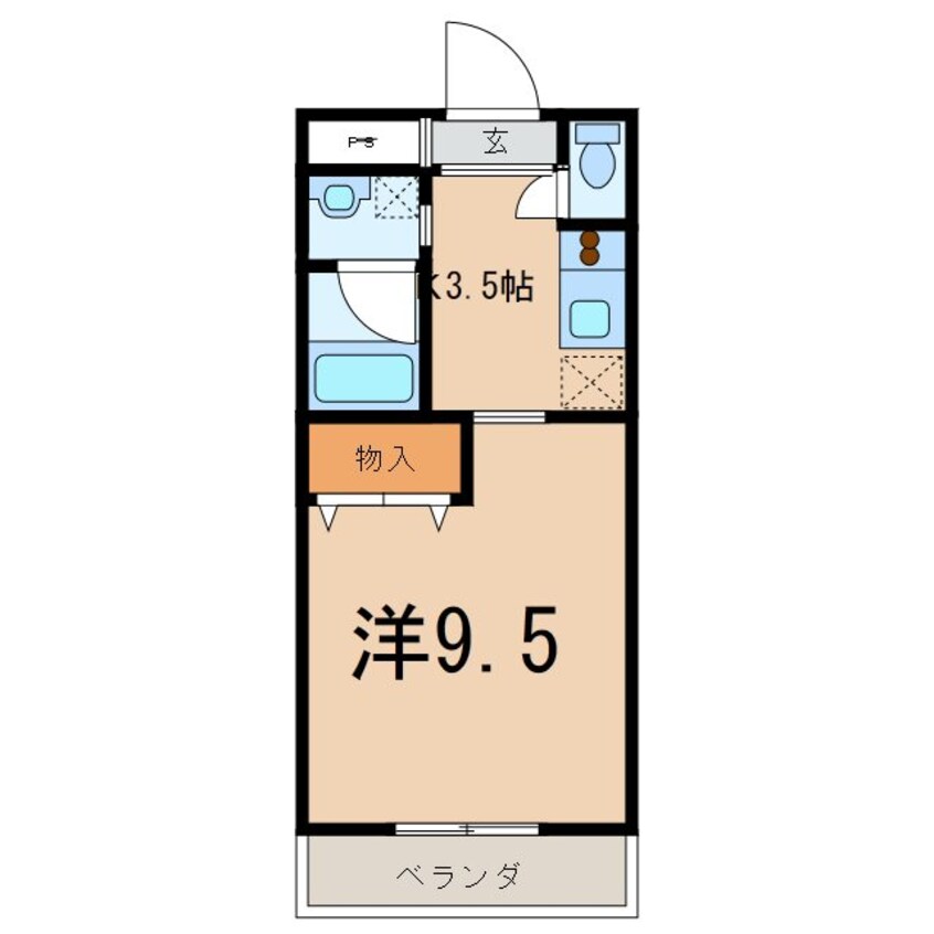 間取図 ベルヴェデーレ