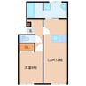 コーポA 1LDKの間取り