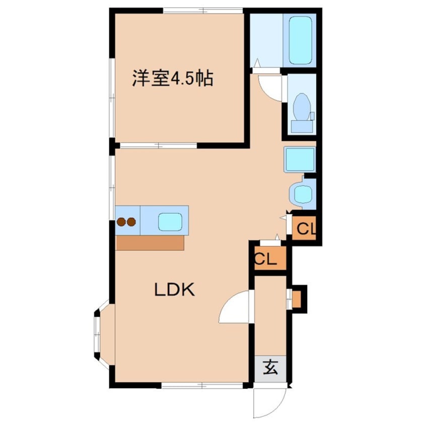 間取図 ロアリッジ