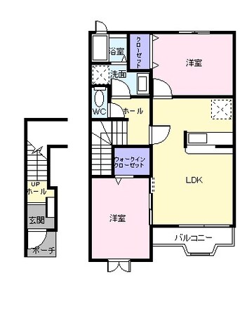 間取図 さくらヒルズIIIＡ