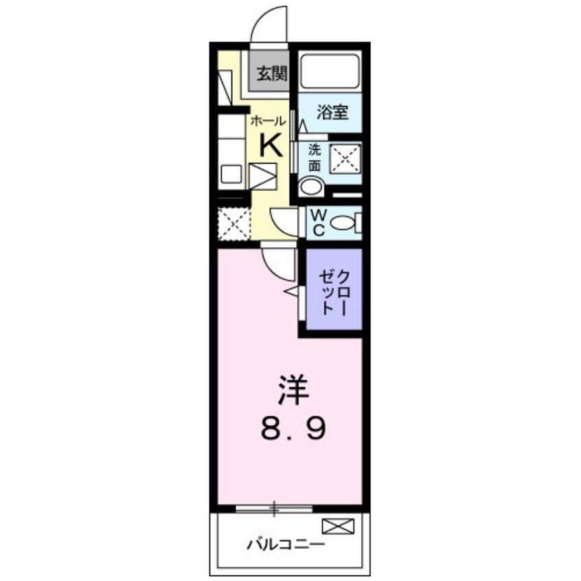 間取図 デルフィーノ