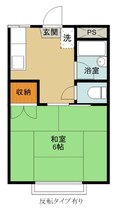 カンパーニュA棟の間取図