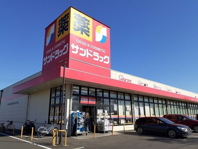 サンドラッグ龍ケ岡店まで450m アンフィニ・アムールＢ