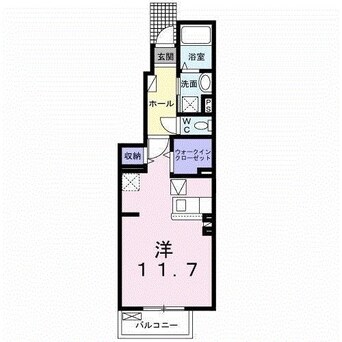 間取図 クリスタル　ピア