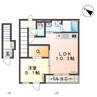 ＦＫ３ 1LDKの間取り
