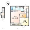ＦＫ３ 1LDKの間取り
