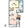コンフォール　Ｋ 1LDKの間取り