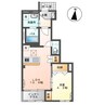 仮）阿見町中央新築アパート 1LDKの間取り