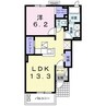 ＭＡ・ＭＡＩＳＯＮ 1LDKの間取り
