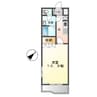 アンジェリーク 1Kの間取り