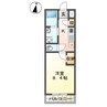 アミルミネ 1Kの間取り
