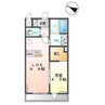 仮）阿見町よしわら新築アパート 1LDKの間取り