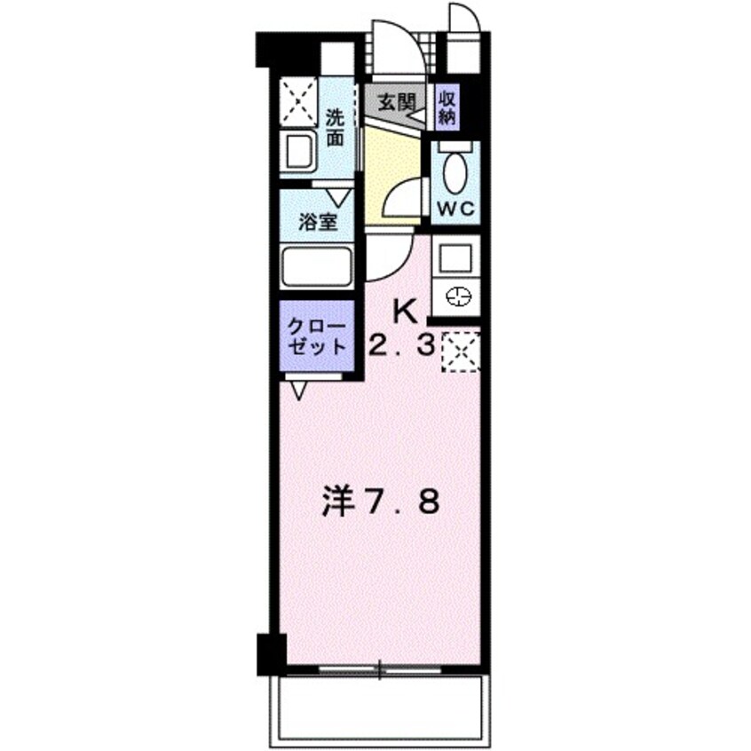 間取図 ハーヴェストヒルＡ