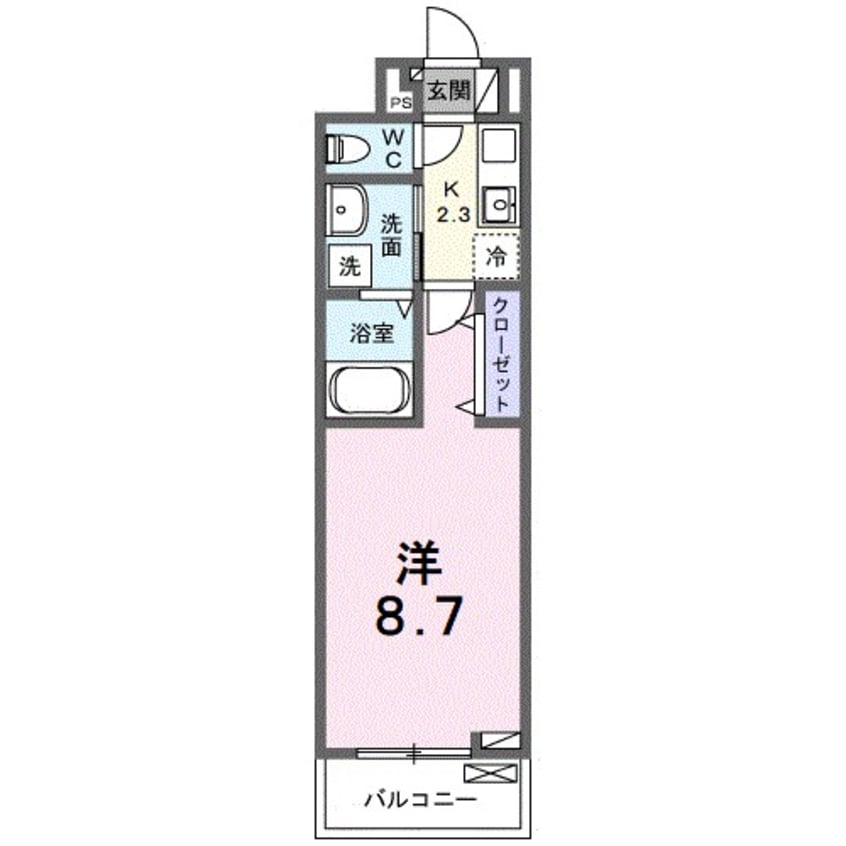 間取図 フォレスト佐貫