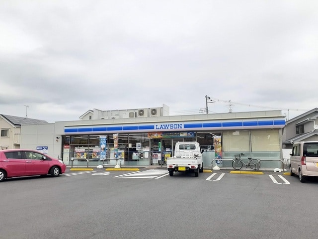 ローソン つくば高見原二丁目店まで400m アズールつくば　Ｂ