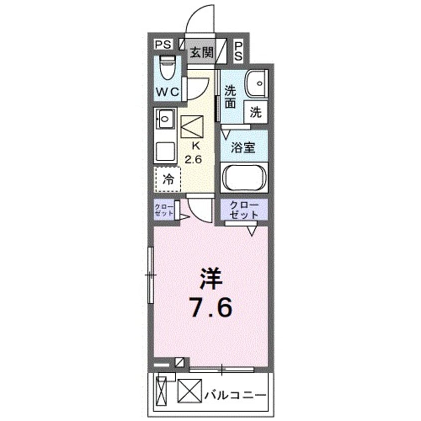 間取図 フォレスト佐貫