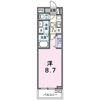 間取図 フォレスト佐貫