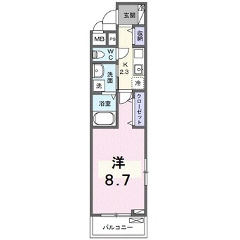 間取図 フォレスト佐貫