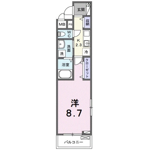 間取り図 フォレスト佐貫