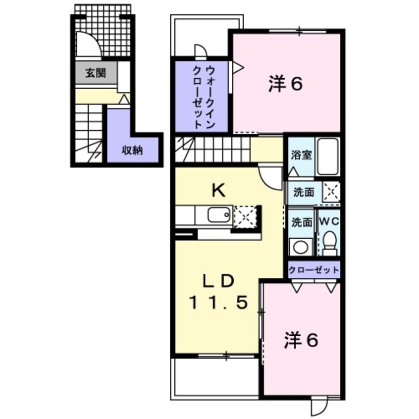 間取図 アヴァンティ　I