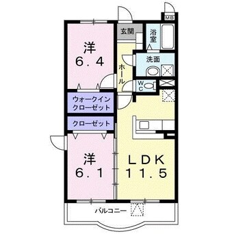 間取図 ルーチェ・デル・ソーレ