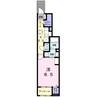 モデルノ 1Kの間取り