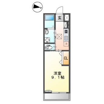 間取図 Ｂｏａ　ｓｏｒｔｅ（ぼあ　そるて）