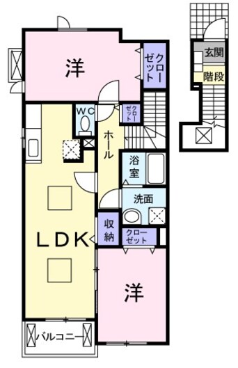 間取図 クリザンテーム　I