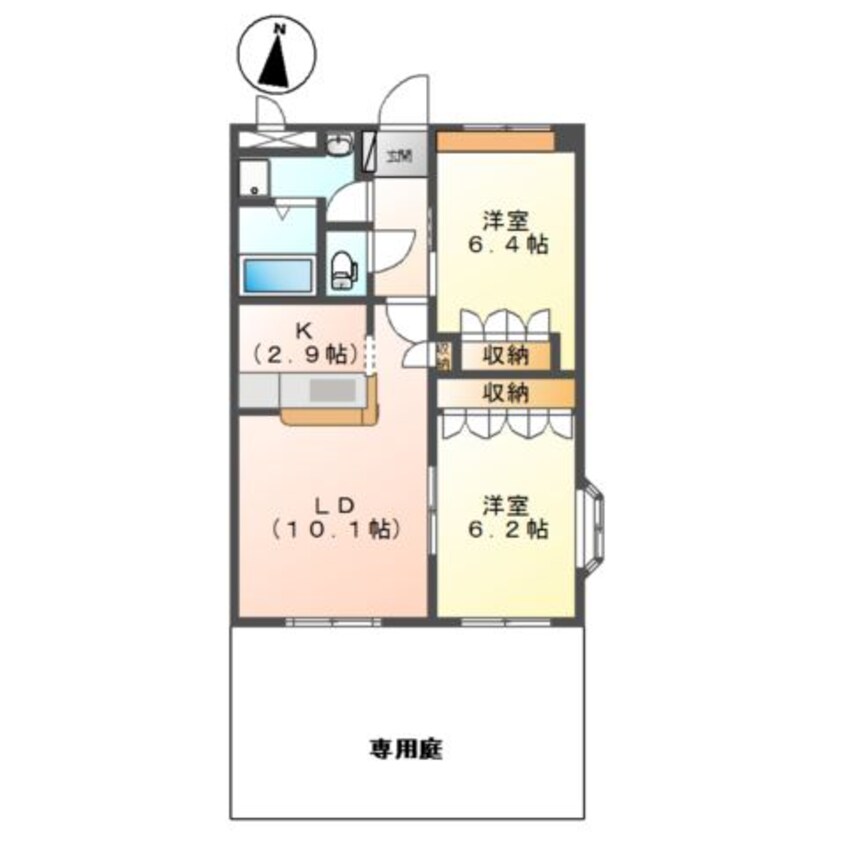 間取図 レジデンス壱番館