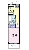 Ｐｒｏｇｒｅｓｓ壱番館 1Kの間取り