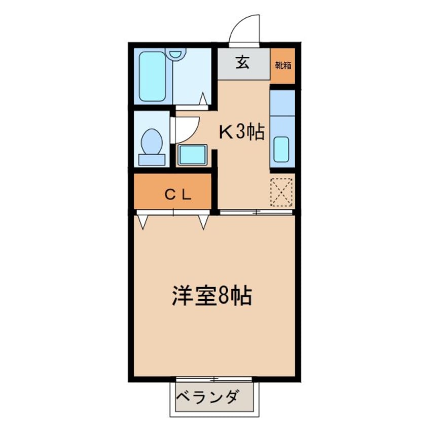 間取図 アムールナミキ