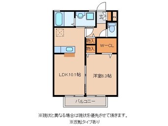間取図 ファミール板谷A棟