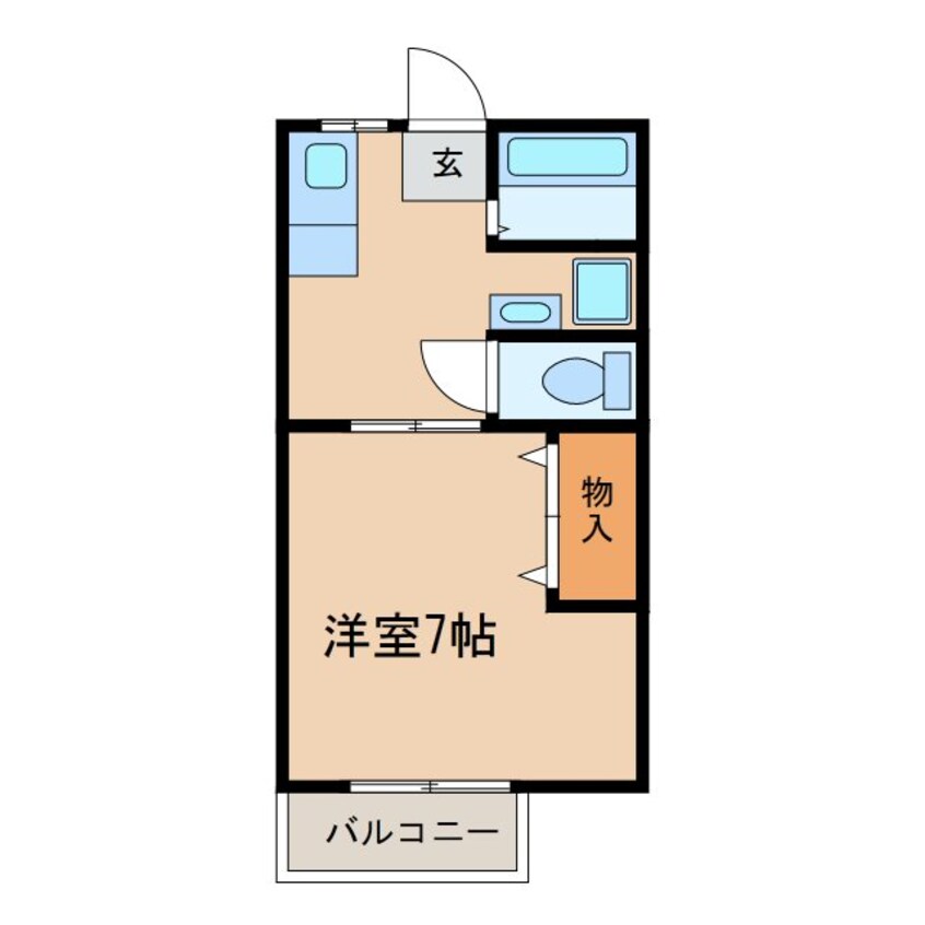 間取図 マイステージ17番館A