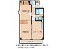 メゾン平和 2DKの間取り