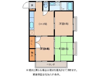 間取図 ドミシール沖