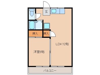 間取図 第一中川ハイツ