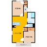 グランドキャニオン 2LDKの間取り