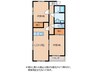 サワハイツ 2LDKの間取り