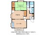 ベルメゾン光洋 2LDKの間取り
